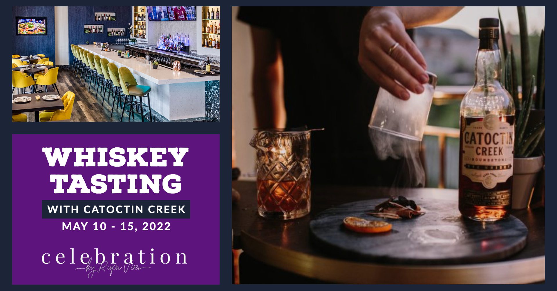 Whiskey Tasting with Catoctin Creek fb cover