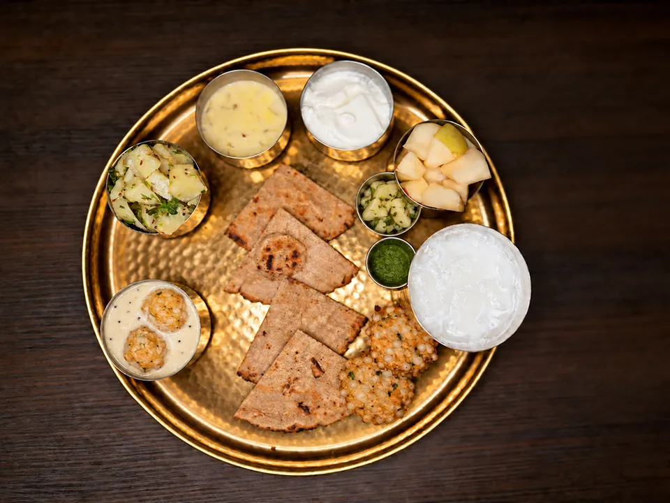 Navratri Vrat Thali